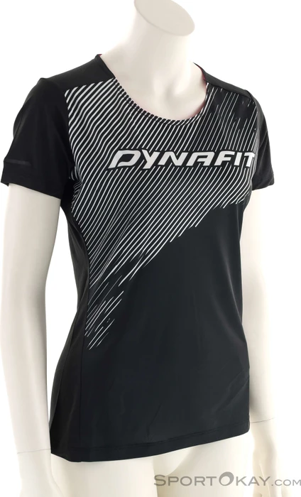 Dynafit Alpine Laufshirt kurzarm black out/nimbus (Damen)