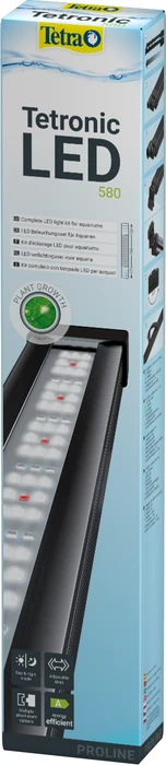 Tetra Tetronic LED ProLine 580, Vollspektrumleuchte mit Nachtlicht-Modus, 580-820mm, blau/rot/weiß, 15W