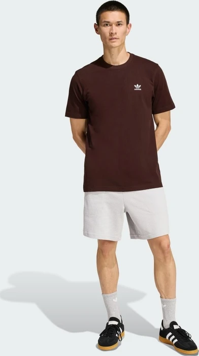 adidas Trefoil Essentials T-Shirt kurzarm aurora coffee (Herren)