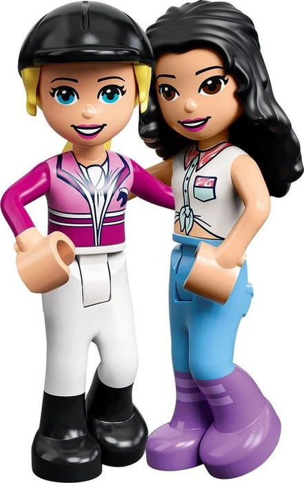 LEGO Friends - Trainingskoppel und Pferdeanhänger