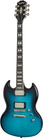 Epiphone Prophecy SG Blue Tiger Aged Gloss