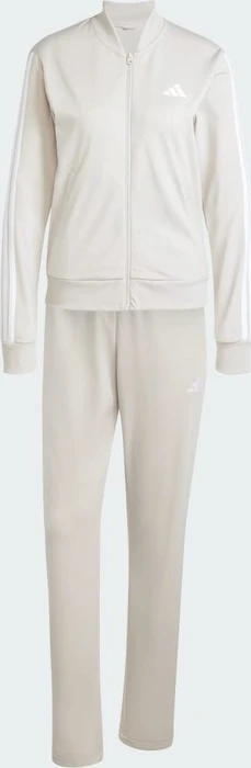 adidas Essentials 3-Streifen Trainingsanzug beige (Damen)