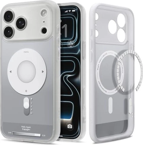 Spigen Ultra Hybrid Classic (MagFit) für Apple iPhone 17 Pro Max silber