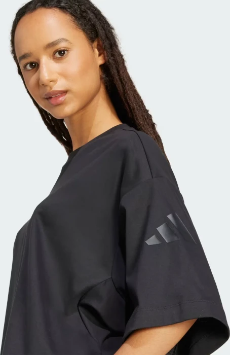 adidas ALL SZN Soft Lux Loose T-Shirt kurzarm schwarz (Damen)