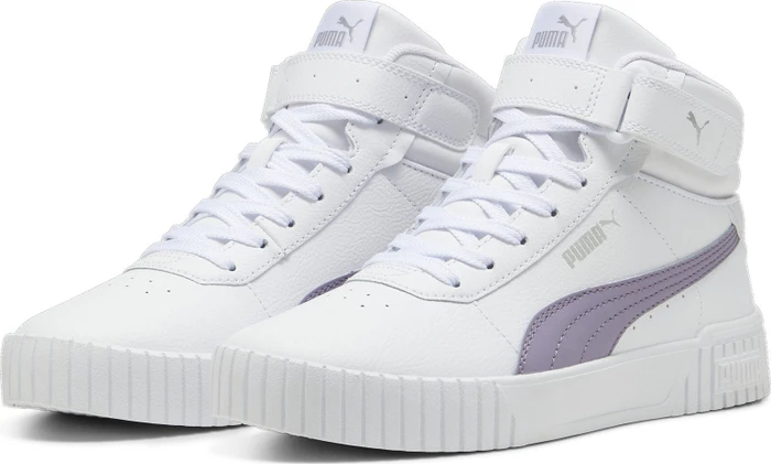 Puma Carina 2.0 Mid puma white/pale plum/silver mist (Damen)