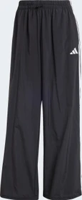 adidas Essentials 3-Streifen Lifestyle Woven Parachute Trainingshose lang schwarz/weiß (Damen)