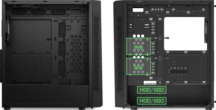 Endorfy SilentiumPC Armis AR6Q Evo TG ARGB, Glasfenster