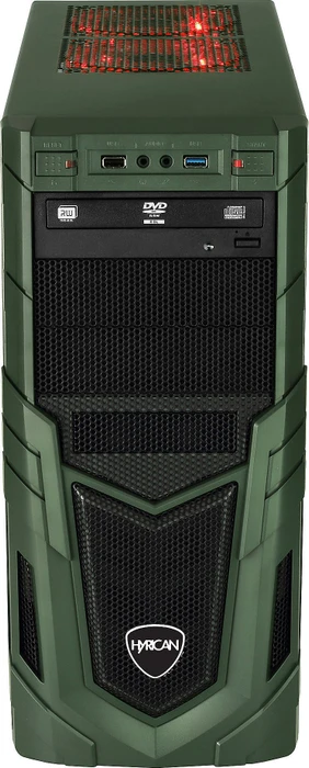 Hyrican Military Gaming 6366, Core i5-9400F, 16GB RAM, 480GB SSD, 1TB HDD, GeForce GTX 1660 Ti