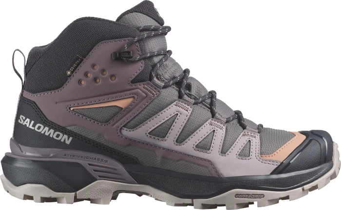 Salomon X Ultra 360 Mid GTX plum kitten/phantom/cork (Damen)