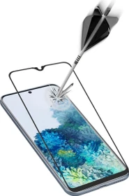 Cellularline Impact Glass Capsule für Samsung Galaxy A21s schwarz