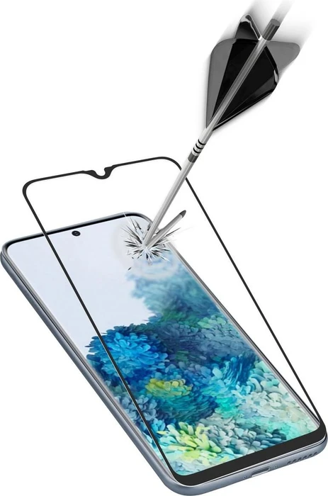 Cellularline Impact Glass Capsule für Samsung Galaxy A21s schwarz