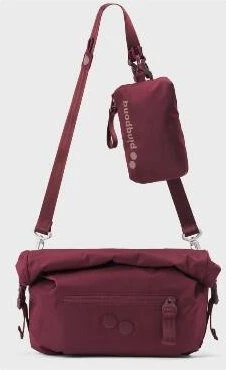 pinqponq Aksel Umhängetasche glazed red