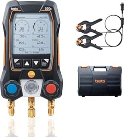 Testo 550s Basis Set Digitale Monteurhilfe/Kältemittel-Messgerät