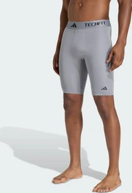 adidas TECHFIT Compression Training Hose kurz grau (Herren)