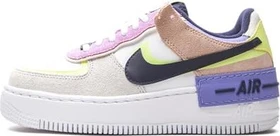 Nike Air Force 1 Shadow photon dust/barely volt/crimson tint/royal pulse (Damen)