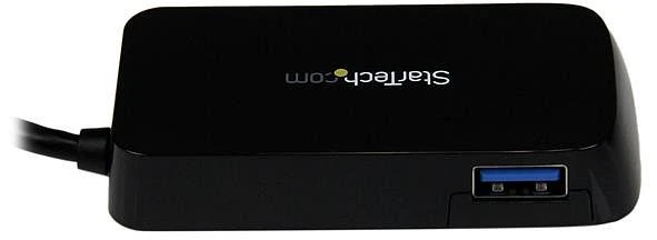 StarTech Mini-USB-Hub schwarz, 4x USB-A 3.0, USB-A 3.0 [Stecker]
