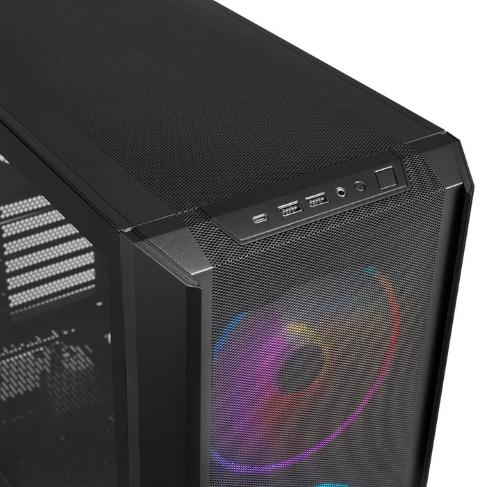 Lian Li LANCOOL 216 RGB, schwarz, Glasfenster