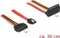 DeLOCK 22-Pin SATA 6Gb/s [Buchse] auf 7-Pin SATA [Buchse] + 15-Pin SATA [Stecker] Adapterkabel Vorschaubild