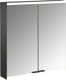 Emco Prime 2 Facelift LED-Lichtspiegelschrank 60cm mit 2 Türen, Aufputzmodell