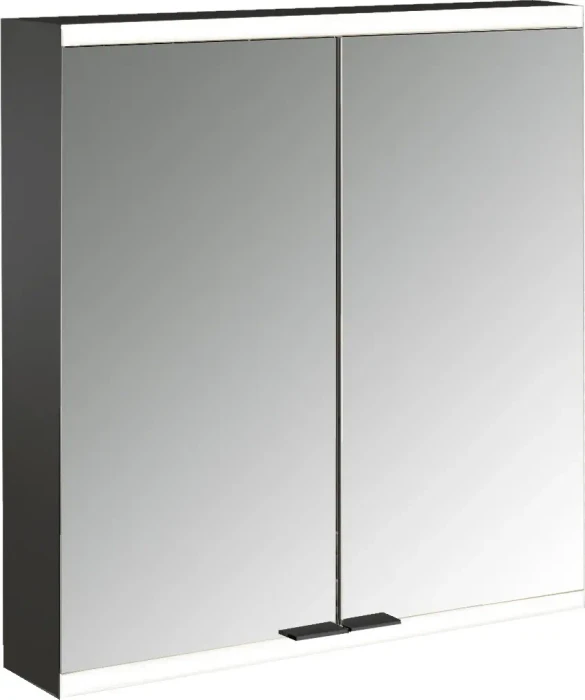 Emco Prime 2 Facelift LED-Lichtspiegelschrank 60cm mit 2 Türen, Aufputzmodell