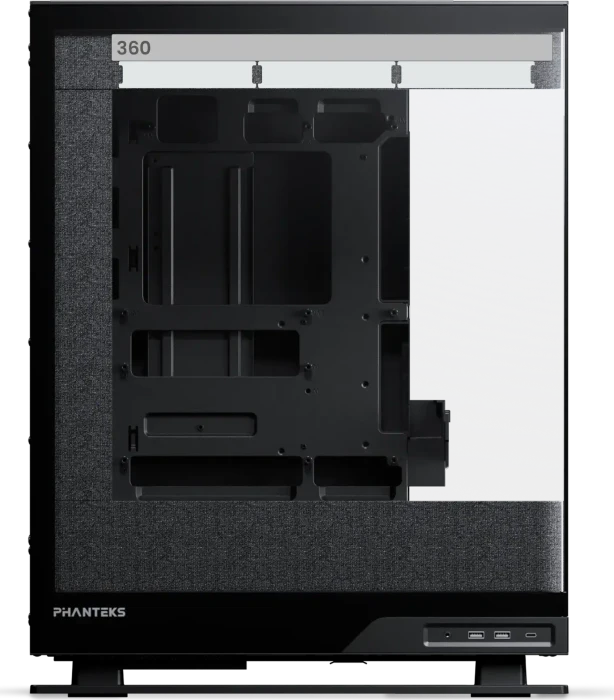 Phanteks Evolv X2 Matrix, schwarz, Glasfenster