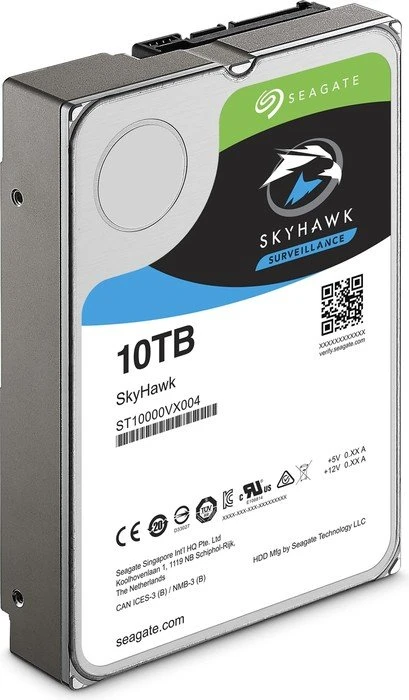 Seagate SkyHawk 10TB, 24/7, 512e / 3.5" / SATA 6Gb/s