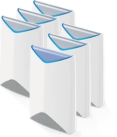 Netgear Orbi Pro SRK60, AC3000, Router und 5x Repeater Set, 6er-Bundle