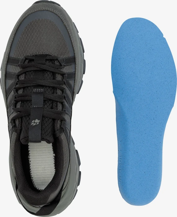 Jack Wolfskin Wild Hike Texapore Low black/phantom (Damen)