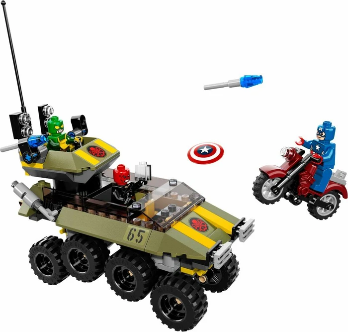 LEGO Marvel Super Heroes Spielset - Captain America vs. Hydra