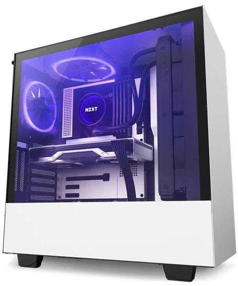 NZXT Aer RGB 2, Matte Black, schwarz, LED-Steuerung, Lüftersteuerung, 140mm, 2er-Pack