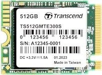 Transcend MTE300S SSD 512GB, M.2 2230 / M-Key / PCIe 3.0 x4