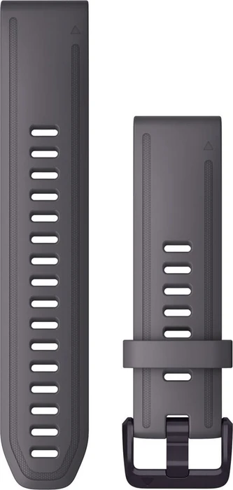 Garmin Ersatzarmband QuickFit 20 Silikon shale grey/amethyst