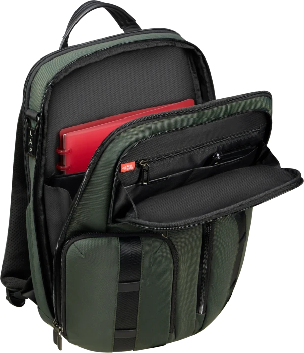 Samsonite Urban-Eye, Rucksack, 15.6", mit 2 Taschen, grün