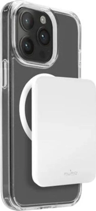 Puro Powerbank Mini Power Mag Wireless 4200mAh weiß