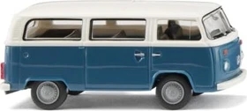 Wiking VW T2b Bus blaugrau/weiß