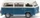 Wiking VW T2b Bus blaugrau/weiß (031806)