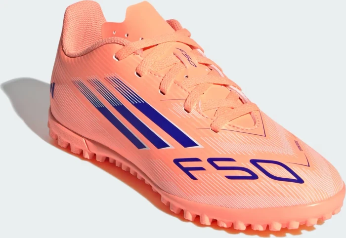 adidas F50 Club beam orange/lucid blue/cloud white (Junior)