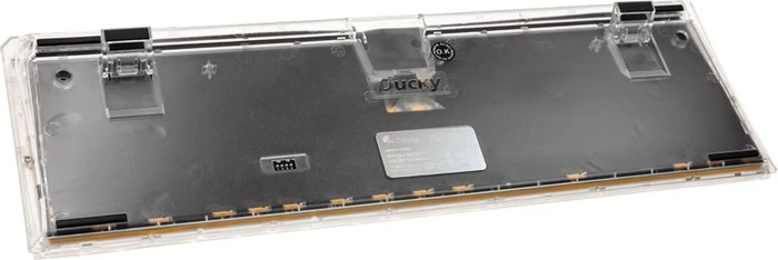 Ducky One 3, Aura White, LEDs RGB, MX SPEED RGB Silver, USB, DE