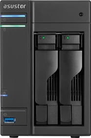 Asustor AS202T, 512MB RAM, 1x RJ-45 1000Base-T, 2x USB-A 3.0
