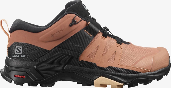 Salomon X Ultra 4 GTX mocha mousse/black/almond cream (Damen)
