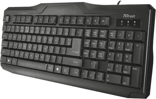 Trust ClassicLine Keyboard, USB, UK