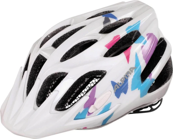 Alpina FB Junior 2.0 Kinderhelm white butterfly
