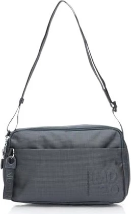 Mandarina Duck MD20 Expandable Double Zip Umhängetasche steel