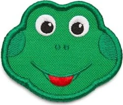 Affenzahn Klett Badge Frosch