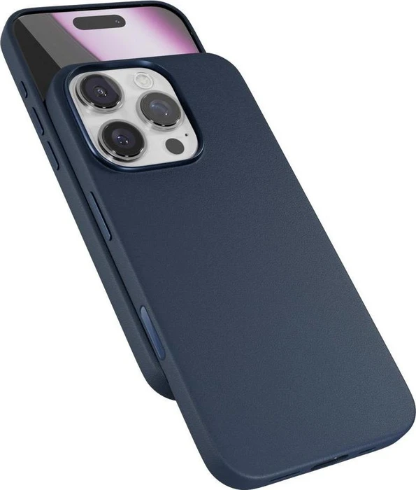 Epico Leather Pro Mag+ Case für Apple iPhone 16 Pro Max blau