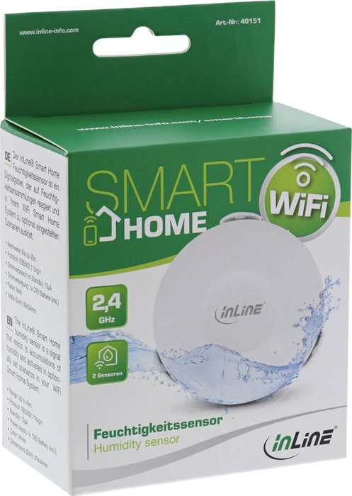 InLine SmartHome Feuchtigkeitssensor, Feuchtigkeitssensor