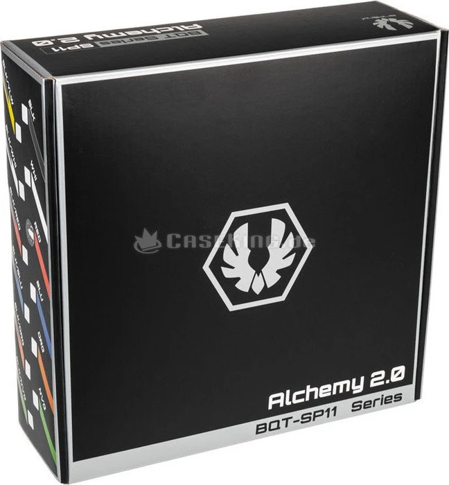BitFenix Alchemy 2.0 BQT-SP11-Series Kabel Kit für Netzteile, schwarz/blau