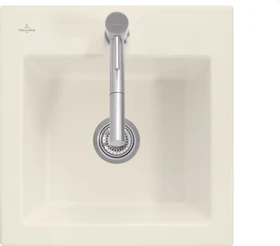 Villeroy & Boch Subway 50 S Einbau Becken mittig ivory