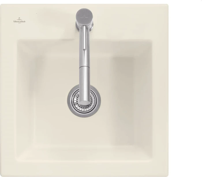 Villeroy & Boch Subway 50 S Einbau Becken mittig ivory