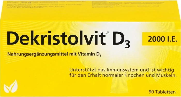Dekristolvit D3 2000 Tabletten, 90 Stück